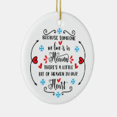 追悼式の天国 セラミックオーナメント (右)