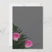 追悼式の発表を愛する中 招待状 (裏面)