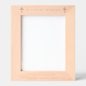 追悼式を愛して レーザー彫刻フレーム (正面)