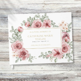 追悼式を愛するフローラ ゲストブック