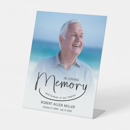 追悼式を愛する中で 台座サイン (正面)