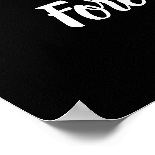 追悼式エレガントフローラ縁どと写真 ポスター (角)