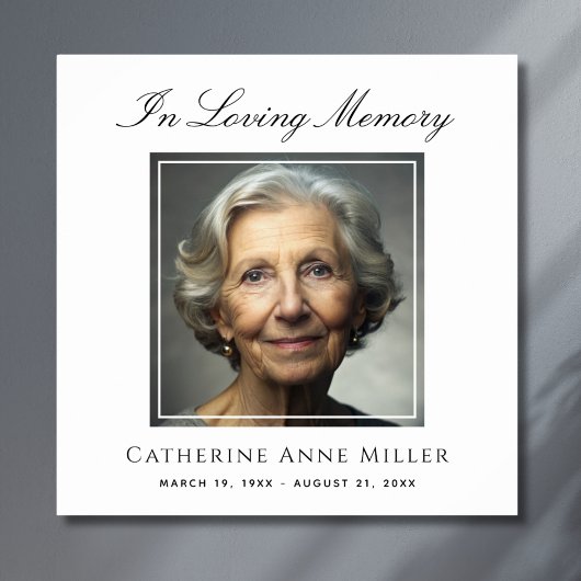 追悼式写真 弔辞 広場 ポスター