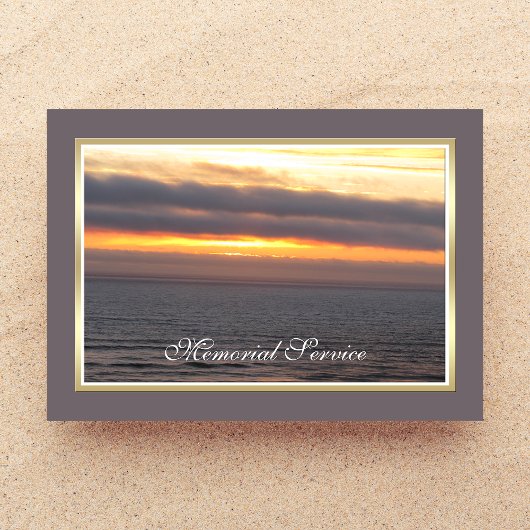 追悼式招待案内のお知らせ 招待状