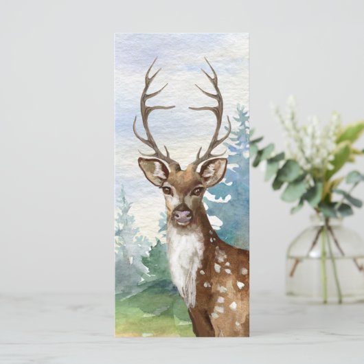 追悼式祈りの言葉しおりウッドランドディアー (スタンド正面)