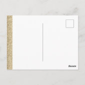 追悼式 感謝の写真 心から ポストカード (裏面)