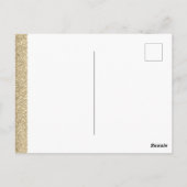 追悼式 感謝の写真 心を込めて ポストカード (裏面)