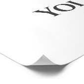 追悼式 葬儀 オーダーメイド 写真 哀悼 ポスター (角)