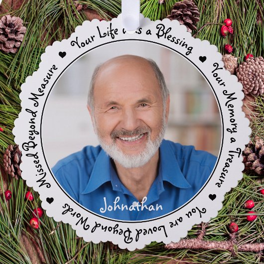 追悼悔やみや弔慰記念撮影 オーナメントカード