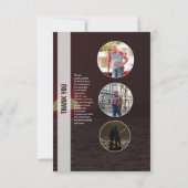 追悼感謝カード 招待状 (裏面)