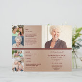 追悼番組テンプレートチラシ (スタンド正面)