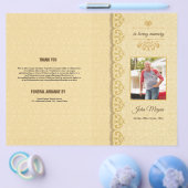 追悼番組テンプレートチラシ チラシ (シングル)