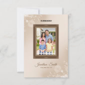 追悼番組テンプレート 招待状 (正面)