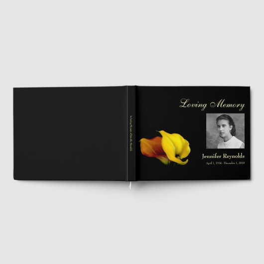 追悼簿 ゲストブック (全面)