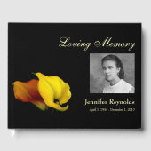 追悼簿 ゲストブック (正面)