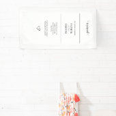 追悼結婚式椅子看板 横断幕 (インサイチュ)