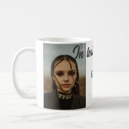 追悼記念の追記の愛情の記憶で コーヒーマグカップ