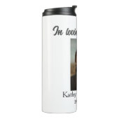 追悼記念の追記の愛情の記憶で タンブラー (回転左)