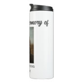 追悼記念の追記の愛情の記憶で タンブラー (回転右)
