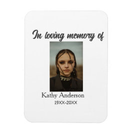 追悼記念の追記の愛情の記憶で マグネット