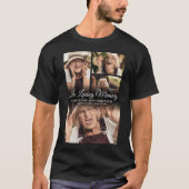 追悼記念フォトトリビュートTシャツ Tシャツ (正面)
