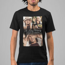 追悼記念フォトトリビュートTシャツ