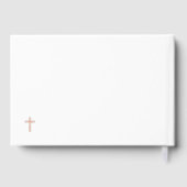 追悼記念モダン葬儀 ゲストブック (裏面)