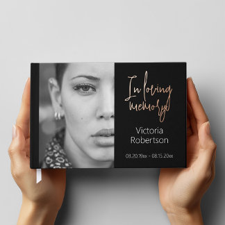 追悼記念モダン葬儀 ゲストブック