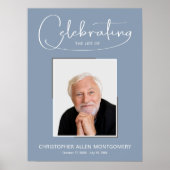 追悼記念写真 ライフセレブレーション ポスター (正面)