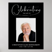 追悼記念写真 ライフセレブレーション ポスター (正面)