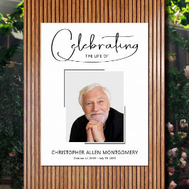 追悼記念写真 ライフセレブレーション ポスター