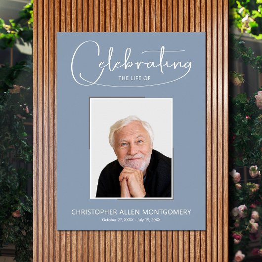 追悼記念写真 ライフセレブレーション ポスター