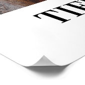 追悼記念 ポスター (角)