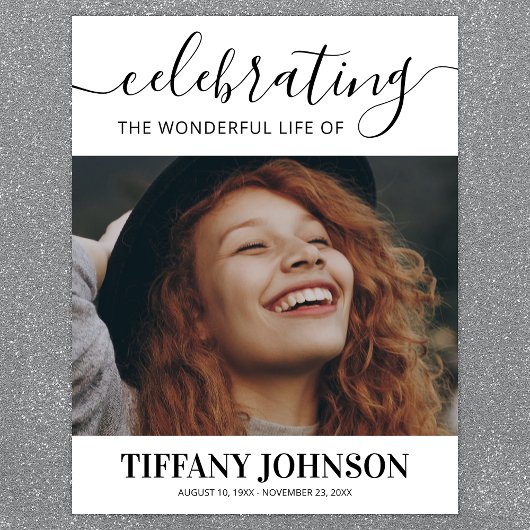 追悼記念 ポスター