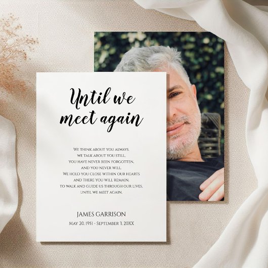 追悼詩と写真で再会するまで