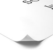 追悼詩 記念品 ポスター (角)