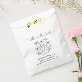 追悼野花種葬儀 フェイバーバッグ (封をした状態)