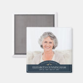 追悼鳥クラシック写真記念 マグネット (正面/裏面)