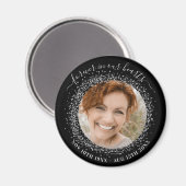 追悼黒銀写真常に愛 マグネット (正面/裏面)