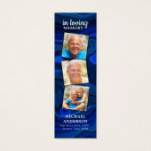 追悼3写真詩葬儀祈りの言葉しおり (正面)