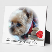 追悼 フォトプラーク (側面)