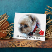 追悼 フォトプラーク (側面)