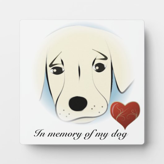 追悼 フォトプラーク (正面)