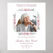 追悼 フォト 思い出 ウェディング 愛する人たち ピンクの思い出 ポスター (正面)