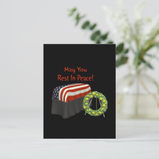 追悼 ポストカード (スタンド正面)