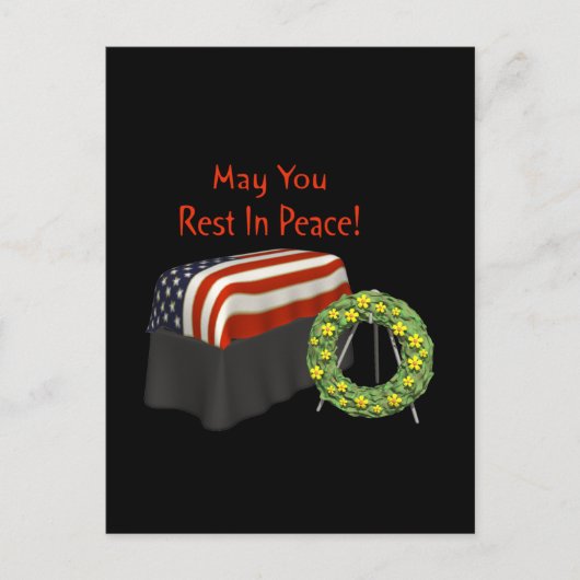 追悼 ポストカード (正面)