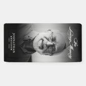 追悼/葬儀モダン写真を愛して 横断幕 (横)