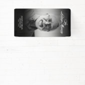 追悼/葬儀モダン写真を愛して 横断幕 (インサイチュ)