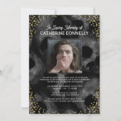 追悼・30歳誕生日パーティー 招待状 (正面)