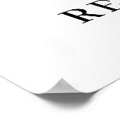 追悼 3 枚の写真 スクリプト 愛を込めて ポスター (角)